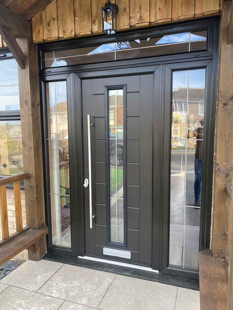 Aluminium bi-fold doors marske