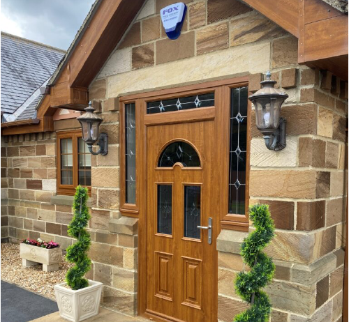 Replacement windows wood effect windows