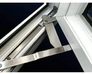 Heavy-duty casement window hinges