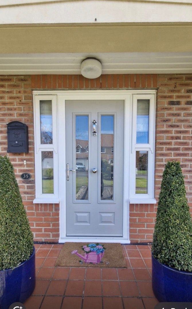 Composite door & porch refresh, great ayton by endeavour windows