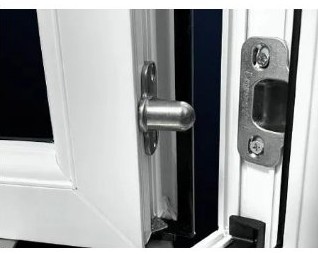 Secure upvc window hinge bolts